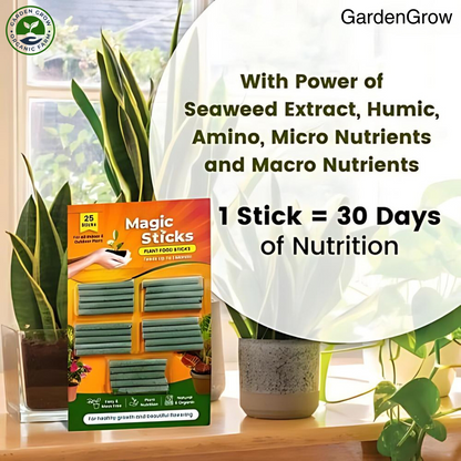 Magic Plant Grow Fertilizer Sticks - Buy 1 Get 1 Free